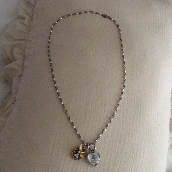 Beach designs Necklace w charms - Picture 1 of 4